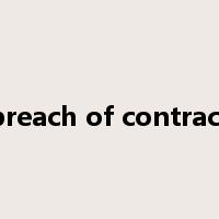 breach of contract是什么意思