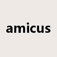 amicus是什么意思
