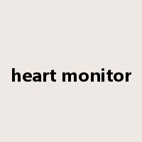 heart monitor是什么意思