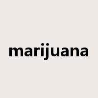 marijuana是什么意思