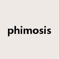 phimosis是什么意思