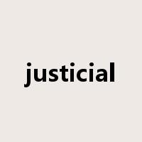 justicial是什么意思