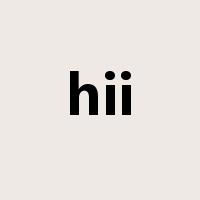 hii是什么意思