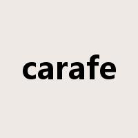 carafe是什么意思