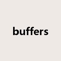 buffers是什么意思