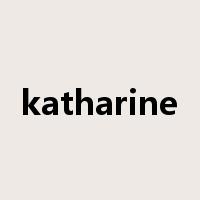 katharine是什么意思