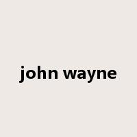 john wayne是什么意思