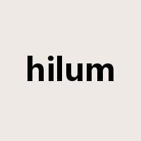 hilum是什么意思