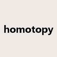 homotopy是什么意思