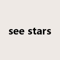 see stars是什么意思