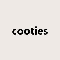 cooties是什么意思