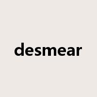 desmear是什么意思