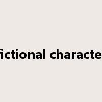 fictional character是什么意思