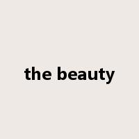 the beauty是什么意思