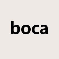 boca是什么意思