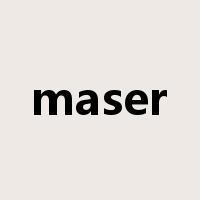 maser是什么意思