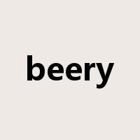beery是什么意思