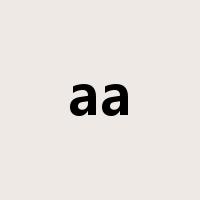 aa是什么意思