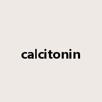 calcitonin是什么意思