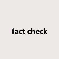fact check是什么意思