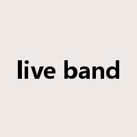 live band是什么意思