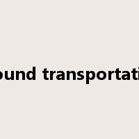ground transportation是什么意思