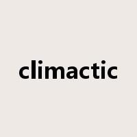 climactic是什么意思