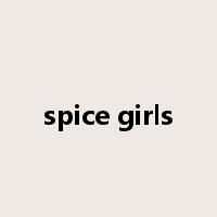 spice girls是什么意思