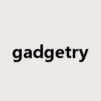 gadgetry是什么意思
