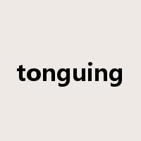 tonguing是什么意思