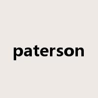 paterson是什么意思