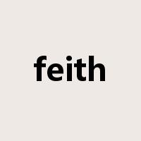feith是什么意思