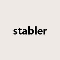 stabler是什么意思