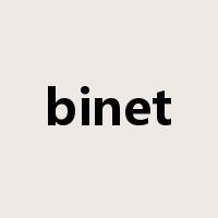 binet是什么意思