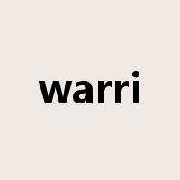 warri是什么意思