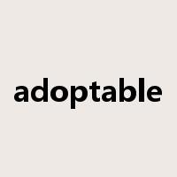 adoptable是什么意思