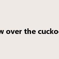 one flew over the cuckoo's nest是什么意思