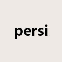 persi是什么意思