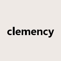 clemency是什么意思