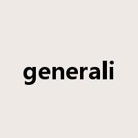 generali是什么意思