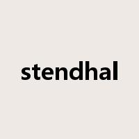 stendhal是什么意思