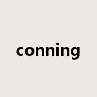 conning是什么意思