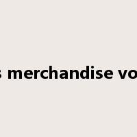 gross merchandise volume是什么意思