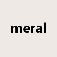 meral是什么意思