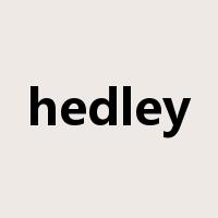 hedley是什么意思