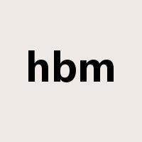 hbm是什么意思