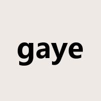 gaye是什么意思