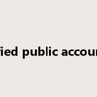 certified public accountant是什么意思