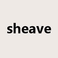 sheave是什么意思