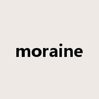 moraine是什么意思